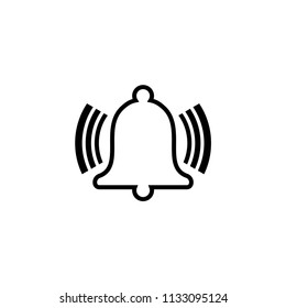 Bell icon illustration isolated vector