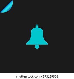 bell icon illustration isolated vector sign symbol
