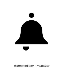 Bell icon illustration isolated vector sign symbol