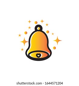 Icono de Bell ilustración logotipo plantilla vectorial 