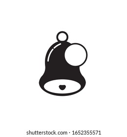 Bell icon illustration logo vector template 