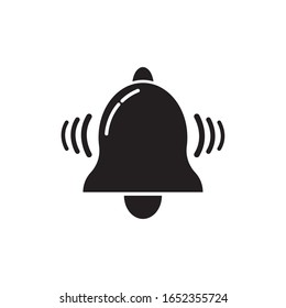 Icono de Bell ilustración logotipo plantilla vectorial 