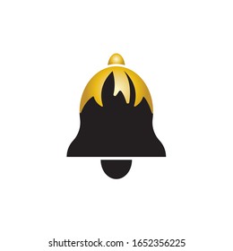 Icono de Bell ilustración logotipo plantilla vectorial 