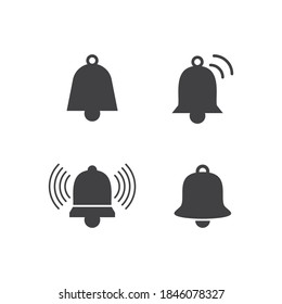 Diseño vectorial de la ilustración de icono de Bell