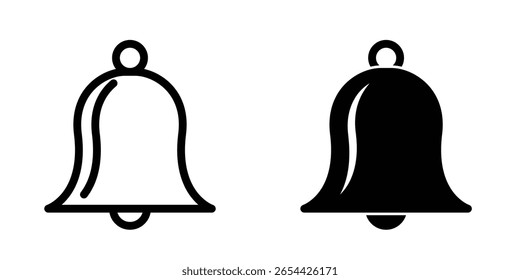 Bell icon illustration vector design template