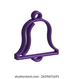 Plantilla de diseño de Vector de ilustración de icono de Bell
