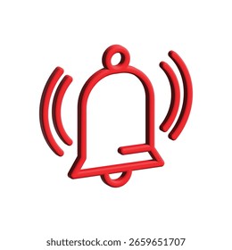 Glocke Symbol Illustration Vektor Design Vorlage