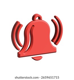 Ícone de campainha ilustração vetor modelo de design