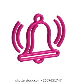 Glocke Symbol Illustration Vektor Design Vorlage