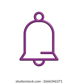 Bell icon illustration vector design template