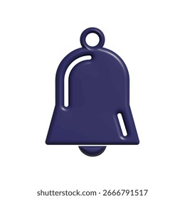 Plantilla de diseño de Vector de ilustración de icono de Bell