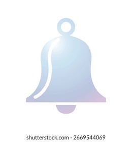 Plantilla de diseño de Vector de ilustración de icono de Bell
