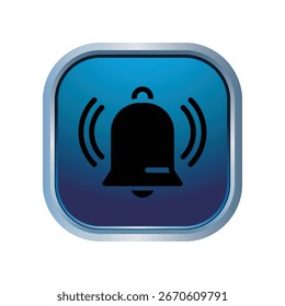 Plantilla de diseño de Vector de ilustración de icono de Bell