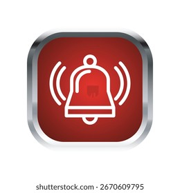 Glocke Symbol Illustration Vektor Design Vorlage