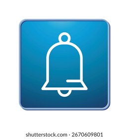 Plantilla de diseño de Vector de ilustración de icono de Bell