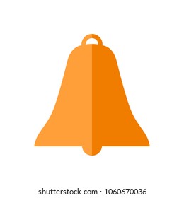 Bell icon isolated on white background. Bell icon for web site, app, ui and logo. Creative concept, vector illustration, eps 10