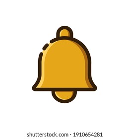 icono de timbre aislado en fondo blanco. icono de vector aislado.