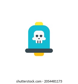 Bell Icon Isolated On White Background