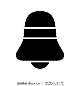 Bell icon isolated on white background