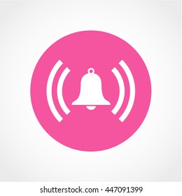 bell Icon Isolated on White Background