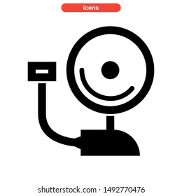 bell icon isolated sign symbol vector illustration - high quality black style vector icons
