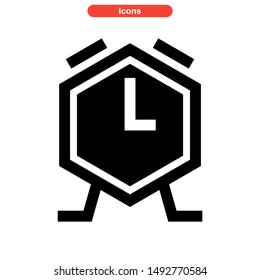 bell icon isolated sign symbol vector illustration - high quality black style vector icons
