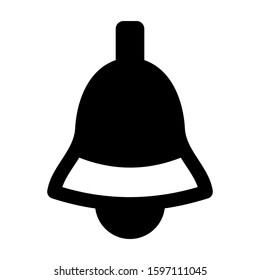bell icon isolated sign symbol vector illustration - high quality black style vector icons