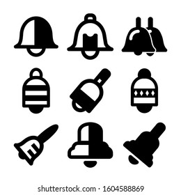 bell icon isolated sign symbol vector illustration - Collection of high quality black style vector icons
