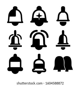 bell icon isolated sign symbol vector illustration - Collection of high quality black style vector icons
