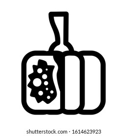 bell icon isolated sign symbol vector illustration - high quality black style vector icons
