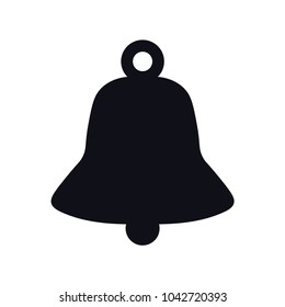 Bell icon isolated Vector