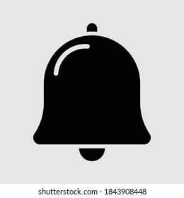 Glockensymbol einzeln auf Vektorgrafik