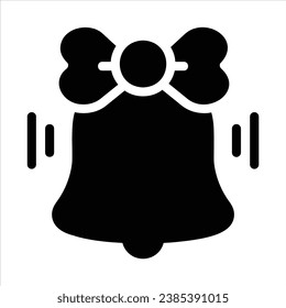 Glockensymbol mit isoliertem Vektorgrafik und transparentem Hintergrund