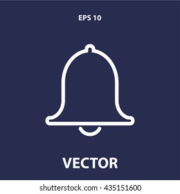 bell icon. bell line icon