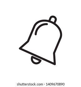 bell icon logo design template