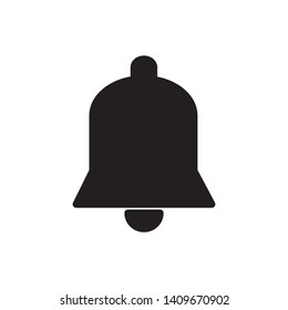 bell icon logo design template