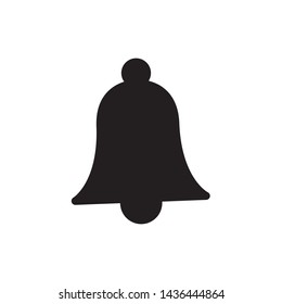 bell icon logo design vector 