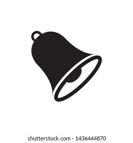 bell icon logo design vector 
