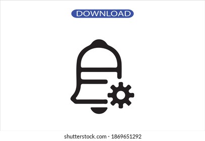 Icono de timbre o logotipo aislado símbolo de signo ilustración vectorial - iconos vectoriales de estilo negro de alta calidad.