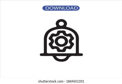 bell icon or logo isolated sign symbol vector illustration - high quality black style vector icons.