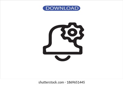 bell icon or logo isolated sign symbol vector illustration - high quality black style vector icons.