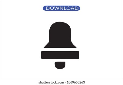 bell icon or logo isolated sign symbol vector illustration - high quality black style vector icons.