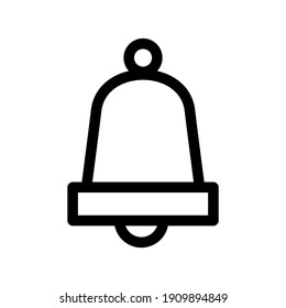 icono de timbre o logotipo símbolo de signo aislado ilustración vectorial - iconos vectoriales de estilo negro de alta calidad
