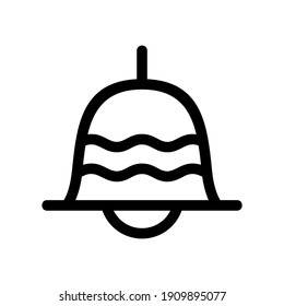 bell icon or logo isolated sign symbol vector illustration - high quality black style vector icons
