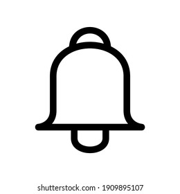 bell icon or logo isolated sign symbol vector illustration - high quality black style vector icons
