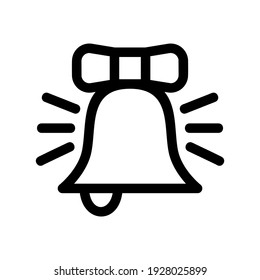 icono de timbre o logotipo símbolo de signo aislado ilustración vectorial - iconos vectoriales de estilo negro de alta calidad
