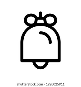 bell icon or logo isolated sign symbol vector illustration - high quality black style vector icons
