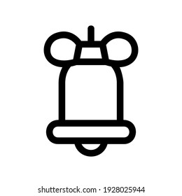bell icon or logo isolated sign symbol vector illustration - high quality black style vector icons
