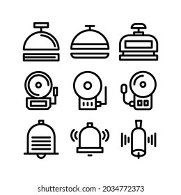 bell icon or logo isolated sign symbol vector illustration - Collection of high quality black style vector icons
