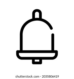 bell icon or logo isolated sign symbol vector illustration - high quality black style vector icons
